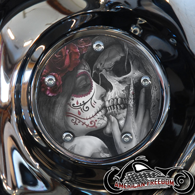 Custom Timing Cover - Death Kiss Red